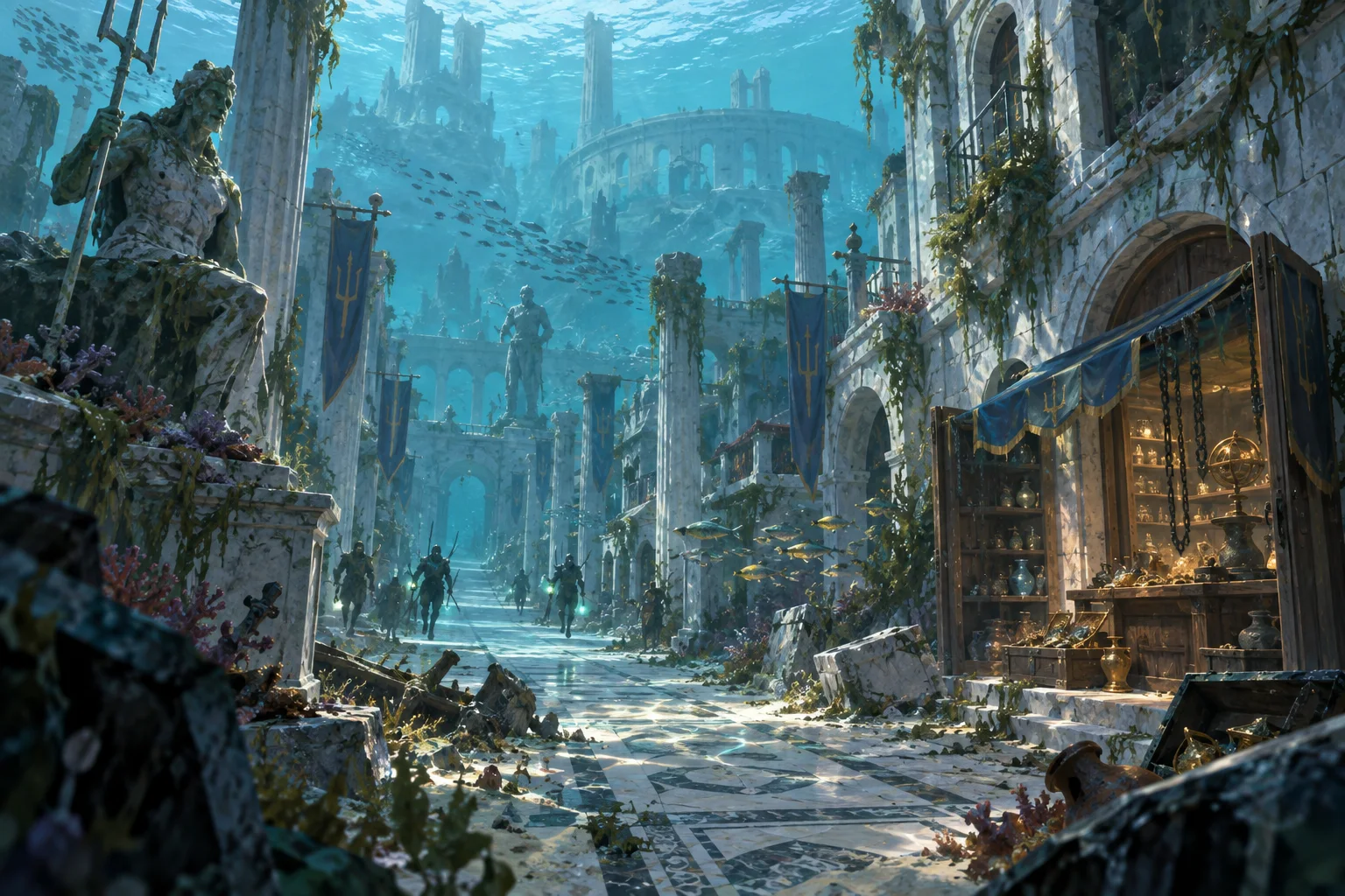 Concept illustration of The Avenues