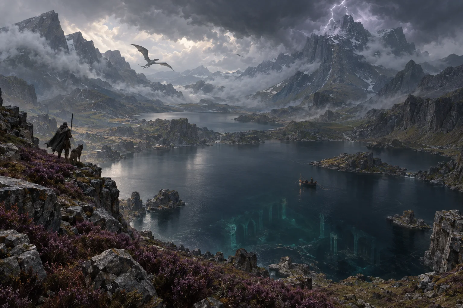 Concept illustration of The Black Lochs