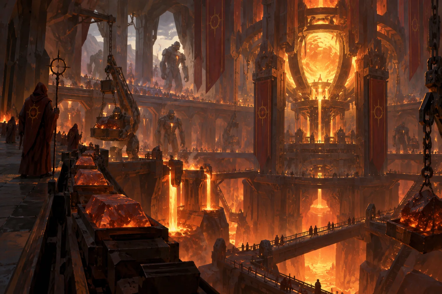 Concept illustration of The Brass Works