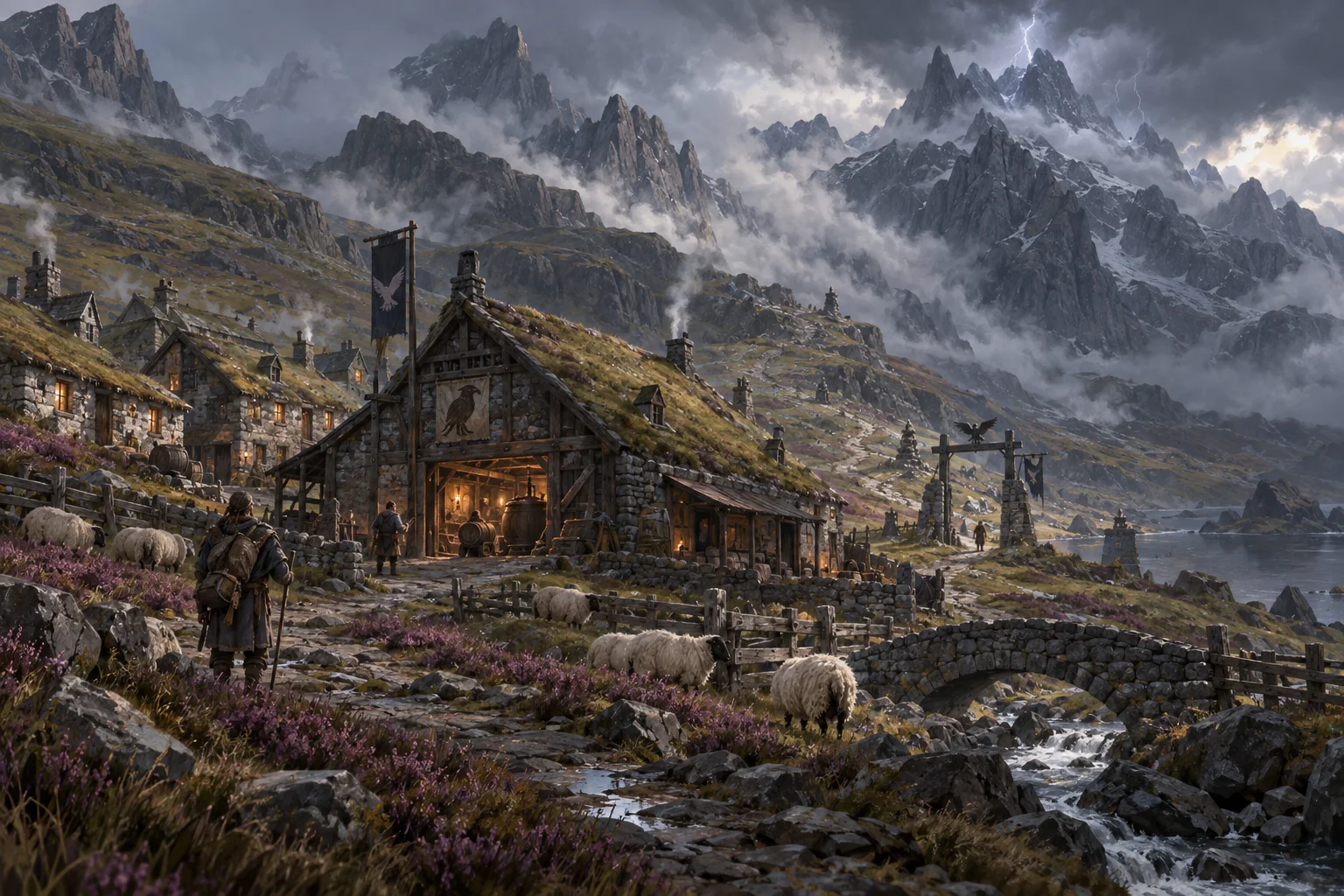 Concept illustration of Cairnfoot