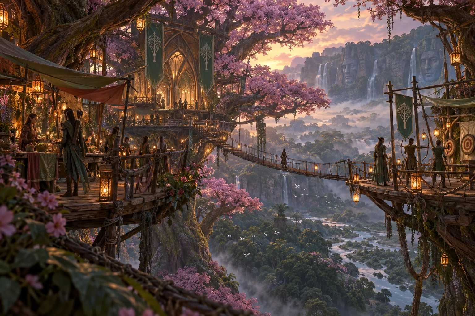 Concept illustration of The Canopy Court