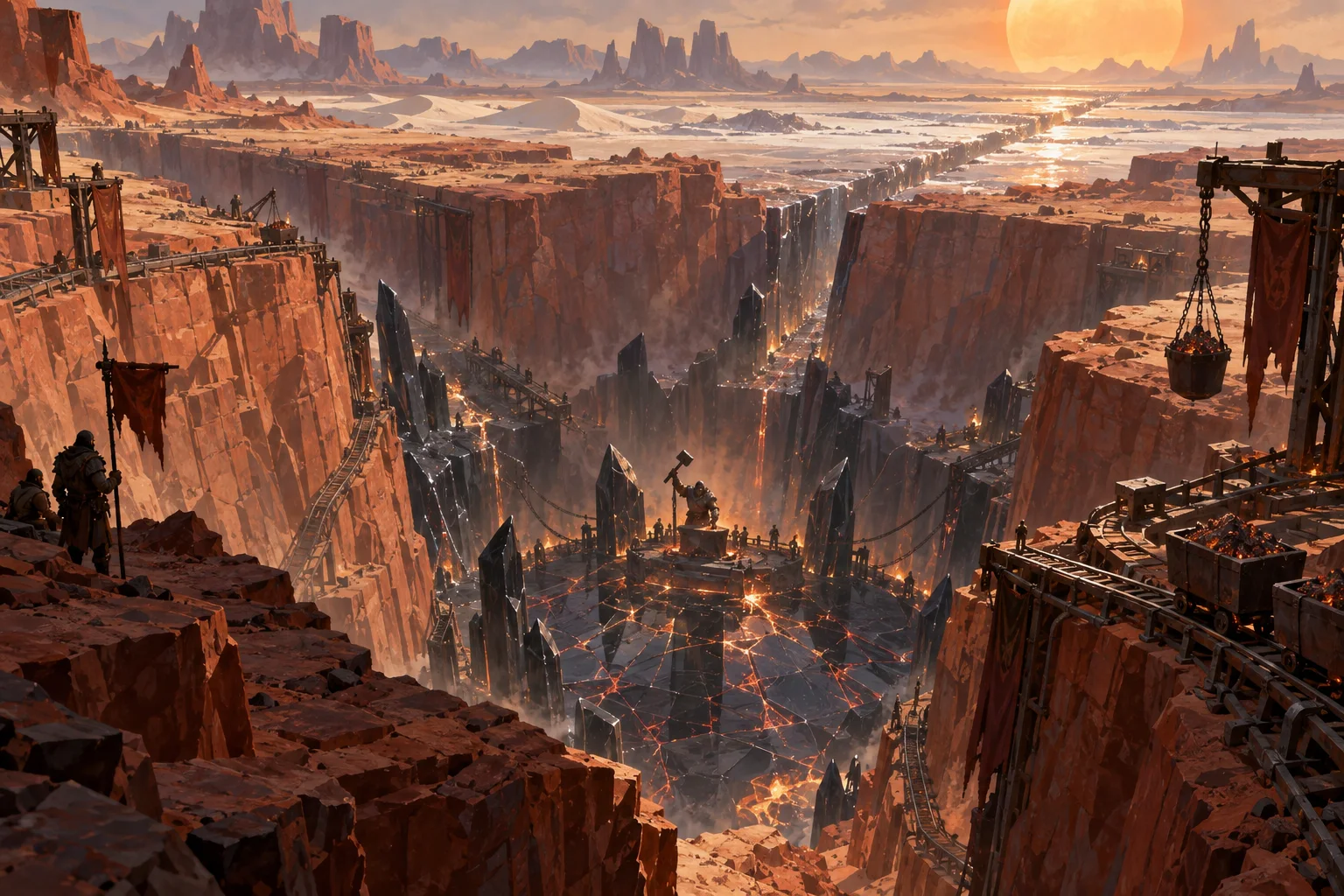 Concept illustration of The Ember Cut