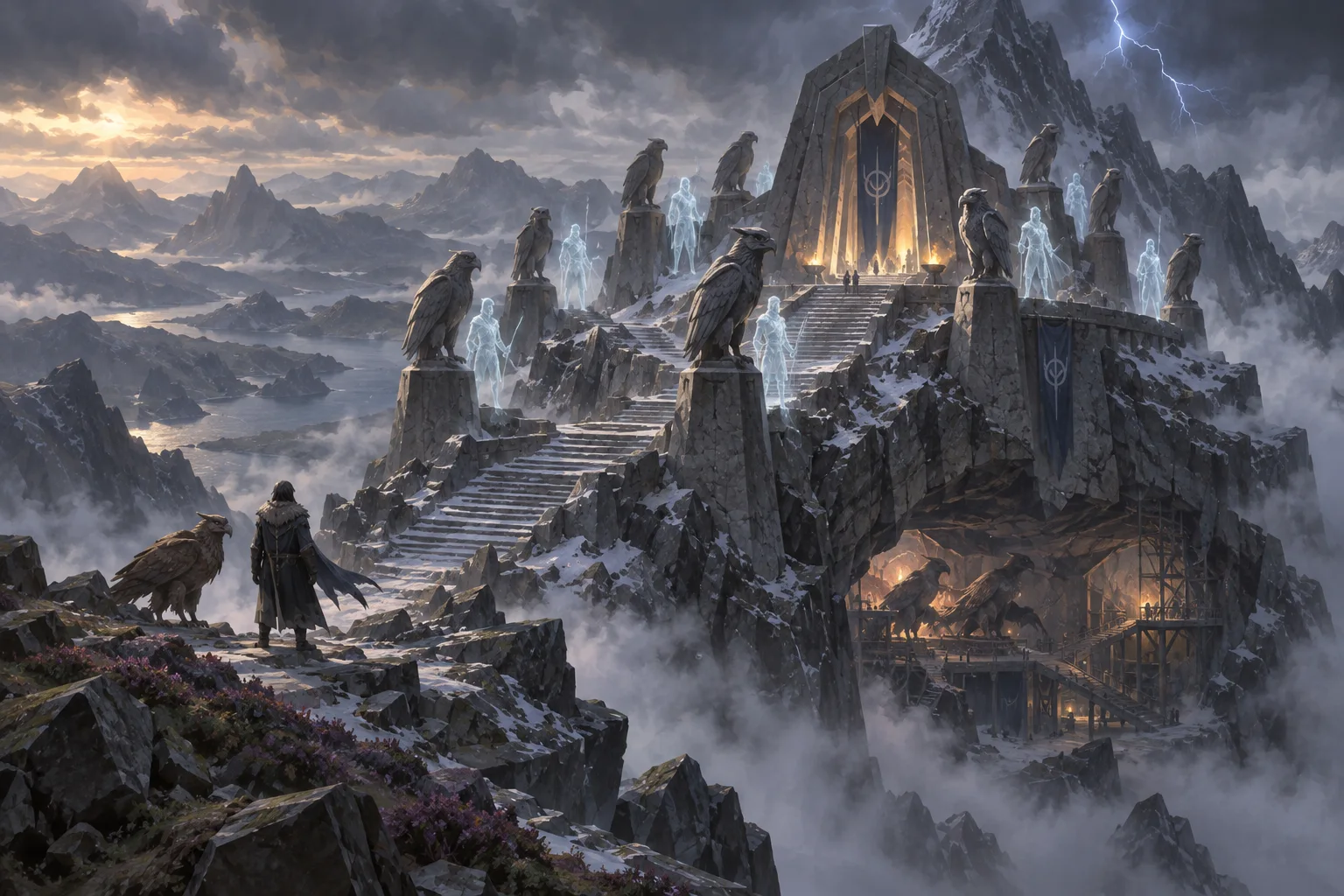 Concept illustration of The Eyrie