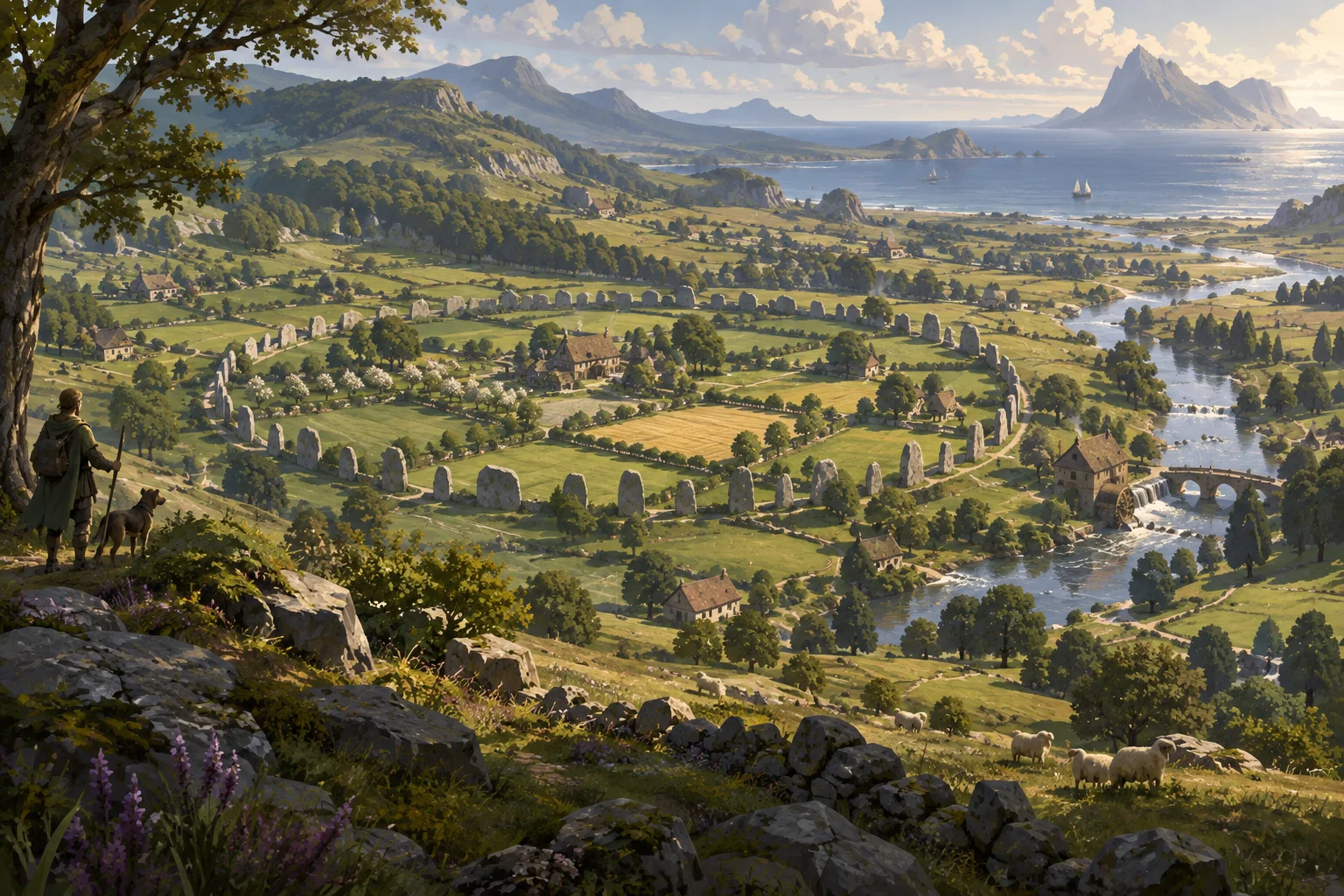 Concept illustration of The Greenwold