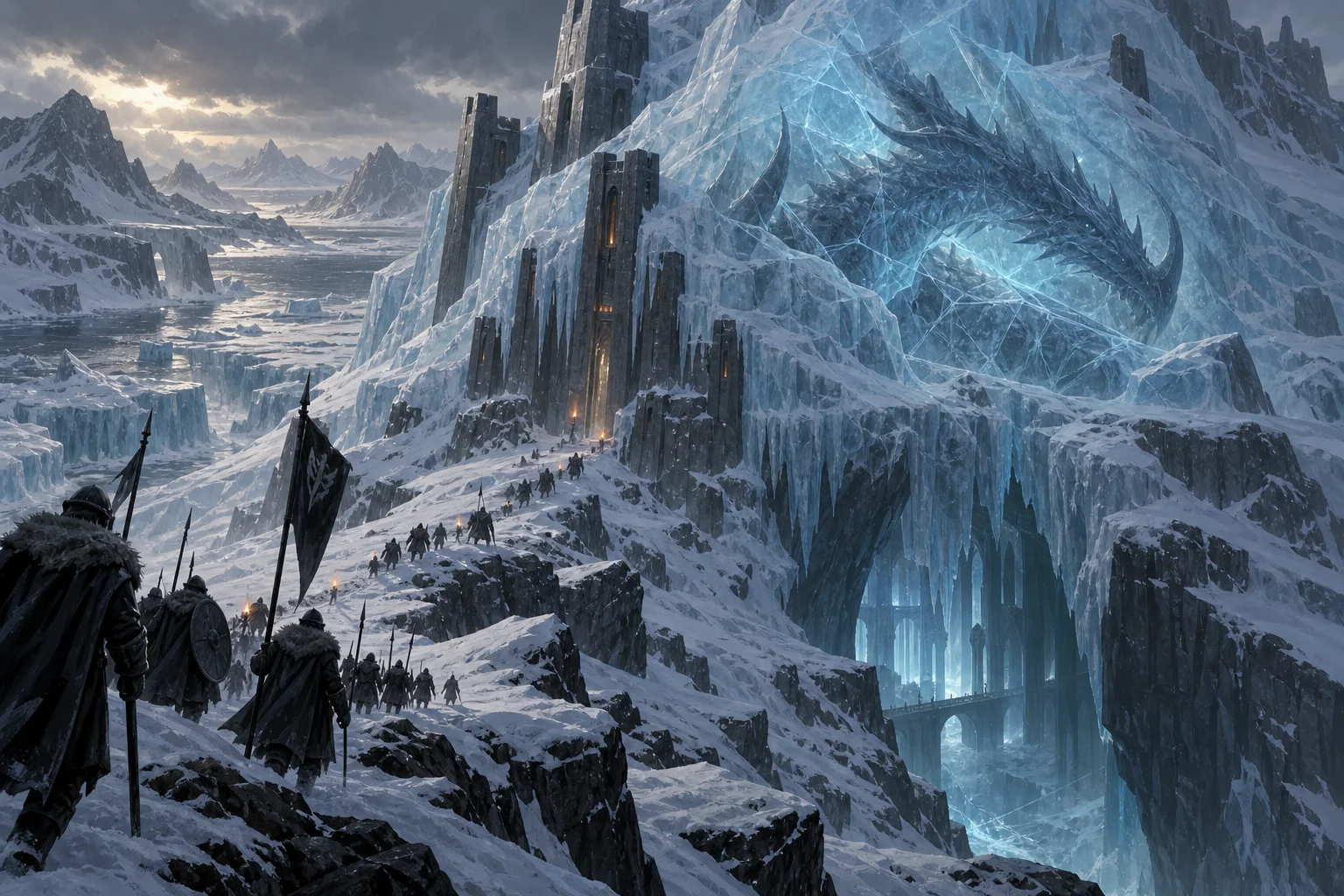Concept illustration of The Ice Vault