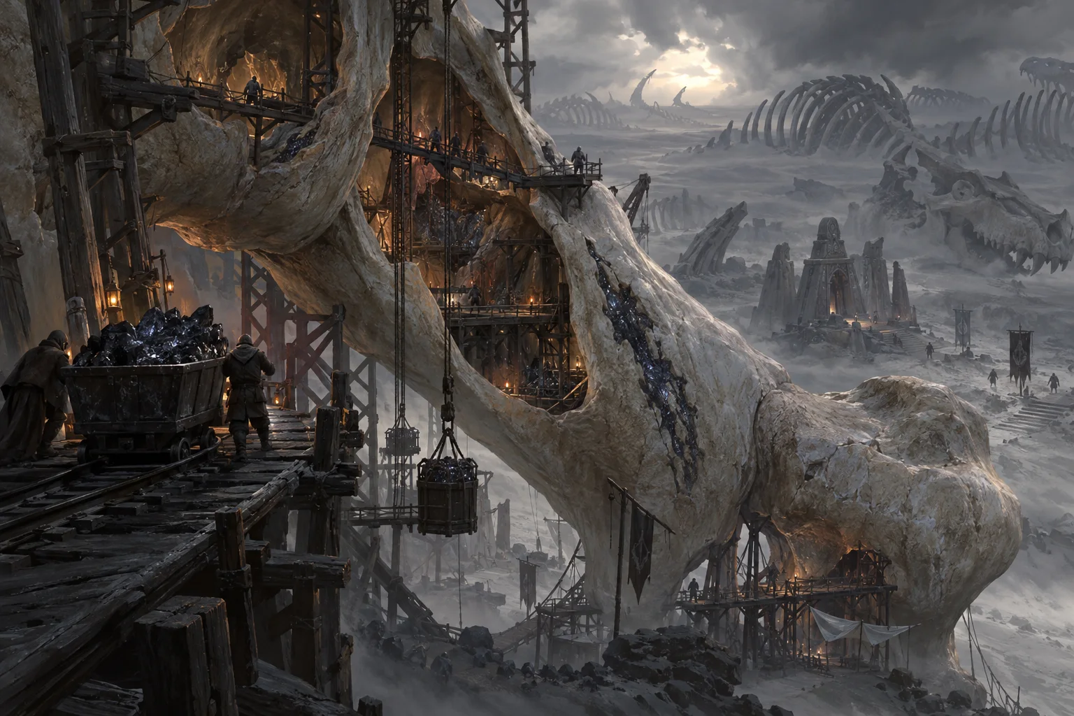 Concept illustration of The Marrow Mine