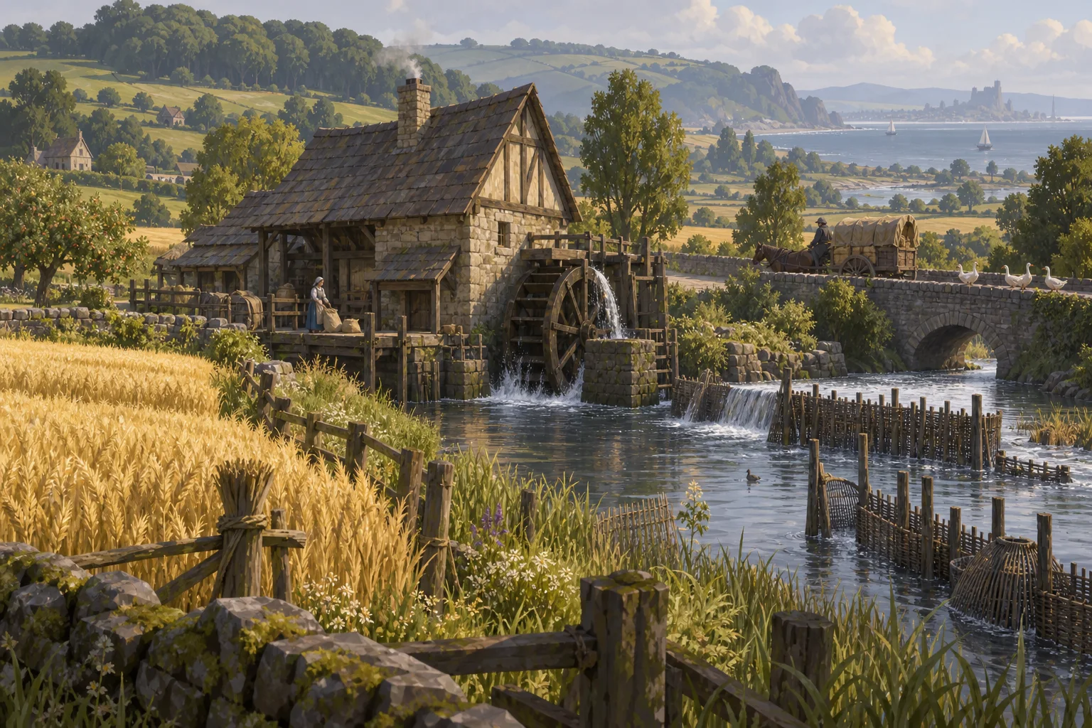 Concept illustration of The Mill Run