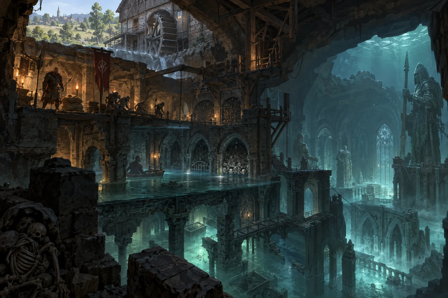 Concept illustration of The Old Cellars
