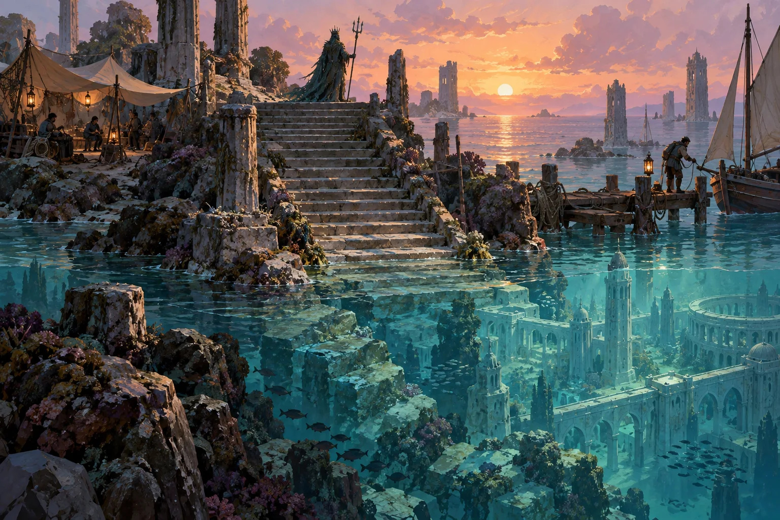 Concept illustration of The Reef Stair