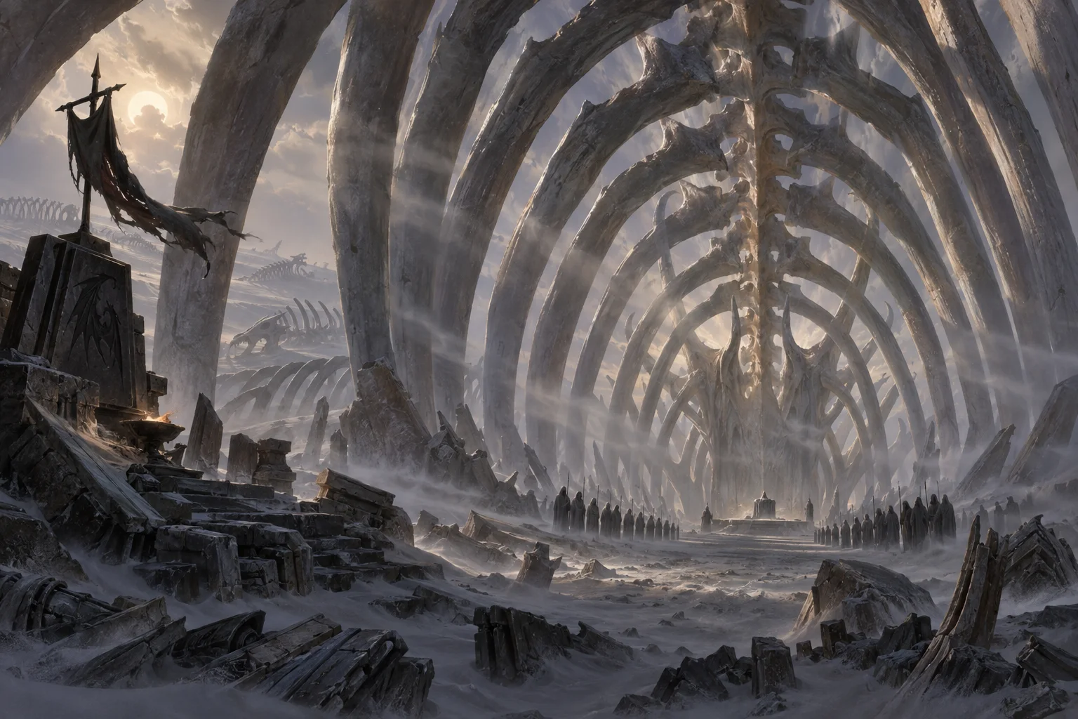 Concept illustration of The Rib Cathedral