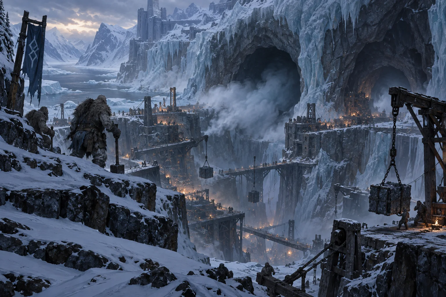Concept illustration of The Rime Cut