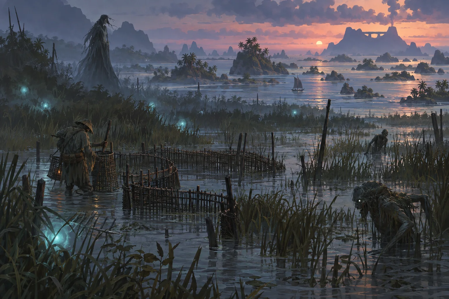 Concept illustration of The Sedge Sea