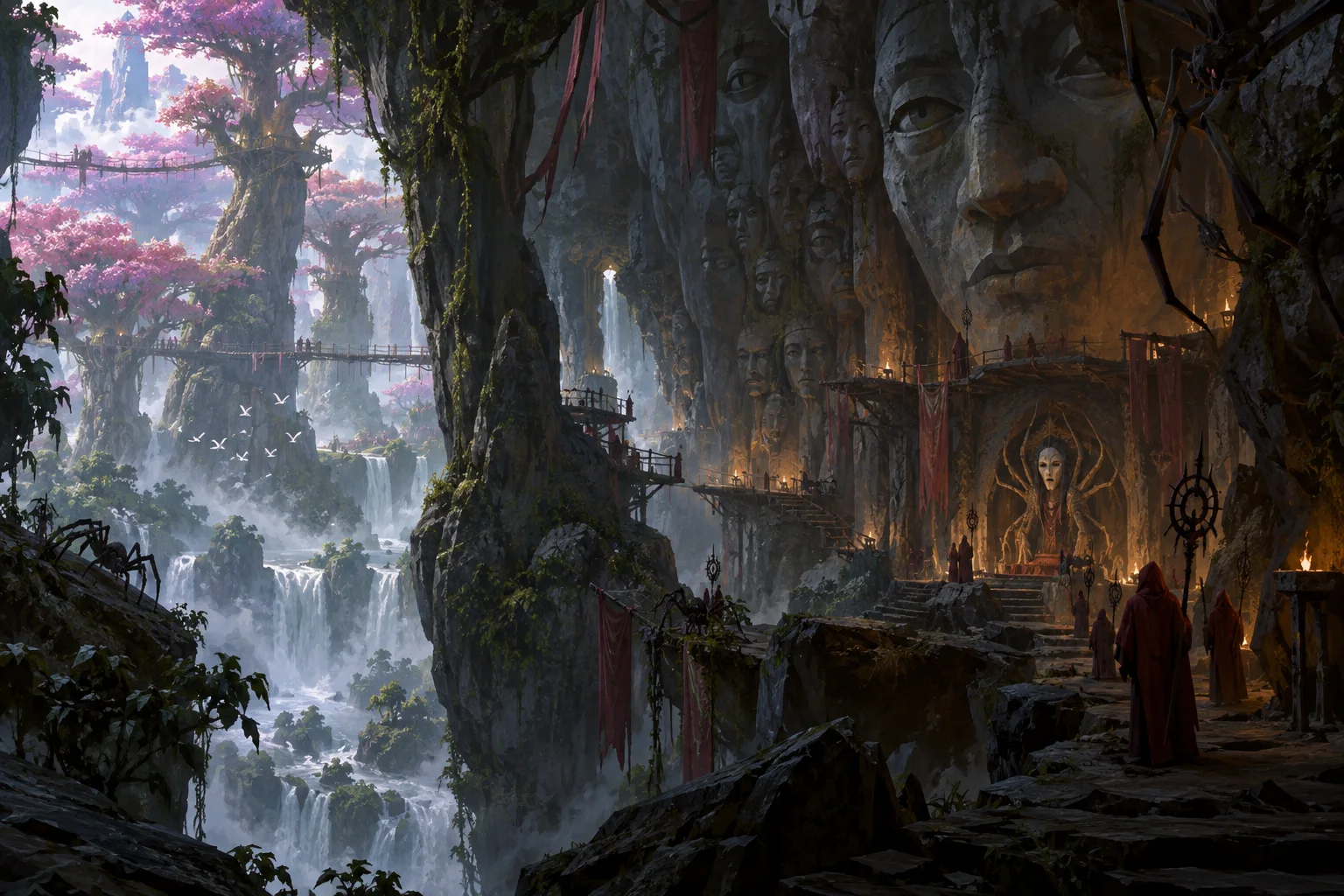 Concept illustration of The Deep of Faces