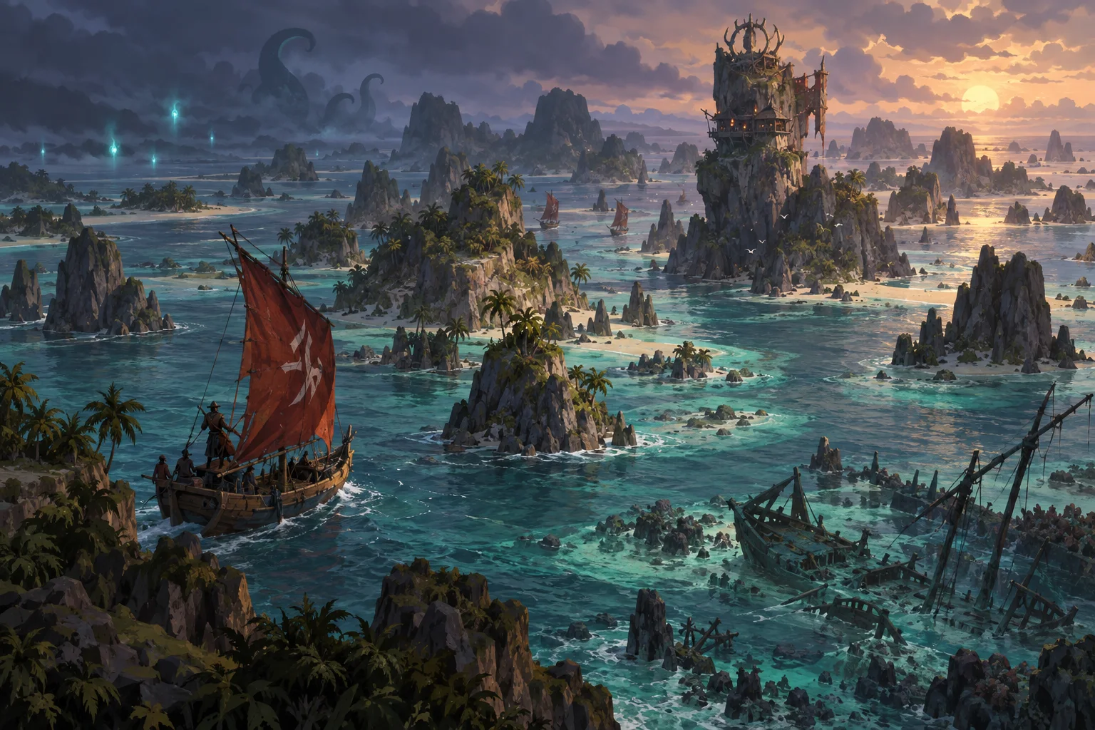 Concept illustration of The Thousand Isles